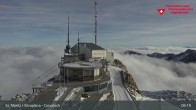 Archiv Foto Webcam Blick vom Corvatsch zum Silvaplanersee 08:00