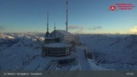 Archiv Foto Webcam Blick vom Corvatsch zum Silvaplanersee 06:00