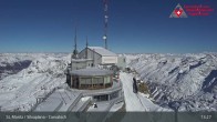 Archiv Foto Webcam Blick vom Corvatsch zum Silvaplanersee 12:00