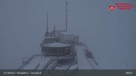 Archiv Foto Webcam Blick vom Corvatsch zum Silvaplanersee 02:00
