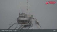 Archiv Foto Webcam Blick vom Corvatsch zum Silvaplanersee 07:00