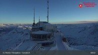 Archiv Foto Webcam Blick vom Corvatsch zum Silvaplanersee 07:00