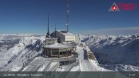 Archiv Foto Webcam Blick vom Corvatsch zum Silvaplanersee 10:00