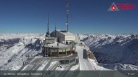 Archiv Foto Webcam Blick vom Corvatsch zum Silvaplanersee 10:00