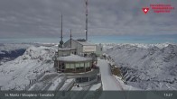 Archiv Foto Webcam Blick vom Corvatsch zum Silvaplanersee 12:00