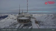 Archiv Foto Webcam Blick vom Corvatsch zum Silvaplanersee 14:00