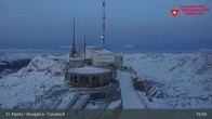 Archiv Foto Webcam Blick vom Corvatsch zum Silvaplanersee 16:00