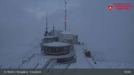 Archived image Webcam Corvatsch: View from Top Station 00:00