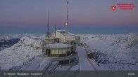 Archiv Foto Webcam Blick vom Corvatsch zum Silvaplanersee 02:00