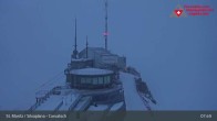 Archiv Foto Webcam Blick vom Corvatsch zum Silvaplanersee 07:00