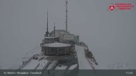 Archiv Foto Webcam Blick vom Corvatsch zum Silvaplanersee 10:00