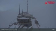 Archiv Foto Webcam Blick vom Corvatsch zum Silvaplanersee 14:00