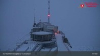 Archiv Foto Webcam Blick vom Corvatsch zum Silvaplanersee 06:00
