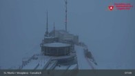 Archiv Foto Webcam Blick vom Corvatsch zum Silvaplanersee 07:00