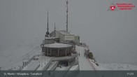 Archiv Foto Webcam Blick vom Corvatsch zum Silvaplanersee 10:00