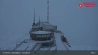 Archiv Foto Webcam Blick vom Corvatsch zum Silvaplanersee 19:00