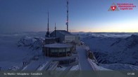 Archiv Foto Webcam Blick vom Corvatsch zum Silvaplanersee 01:00