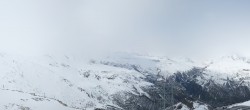 Archived image Webcam Panoramic view from Rothorn 09:00