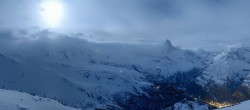 Archived image Webcam Panoramic view from Rothorn 03:00