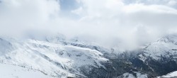 Archived image Webcam Panoramic view from Rothorn 15:00