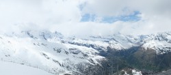 Archived image Webcam Panoramic view from Rothorn 13:00