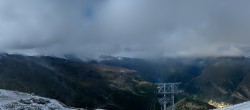 Archived image Webcam Panoramic view from Rothorn 23:00