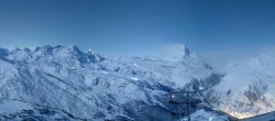 Archived image Webcam Panoramic view from Rothorn 01:00