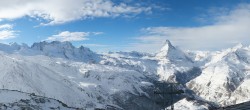 Archived image Webcam Panoramic view from Rothorn 09:00