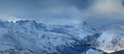 Archiv Foto Webcam Panoramablick vom Rothorn 03:00