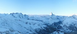 Archived image Webcam Panoramic view from Rothorn 07:00