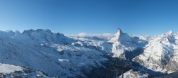 Archiv Foto Webcam Panoramablick vom Rothorn 09:00