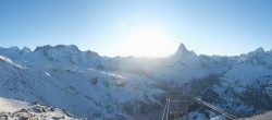 Archived image Webcam Panoramic view from Rothorn 15:00