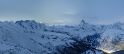 Archived image Webcam Panoramic view from Rothorn 03:00