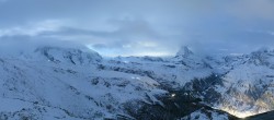 Archived image Webcam Panoramic view from Rothorn 05:00