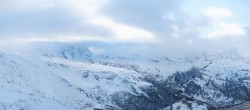 Archived image Webcam Panoramic view from Rothorn 15:00