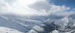 Archived image Webcam Panoramic view from Rothorn 13:00