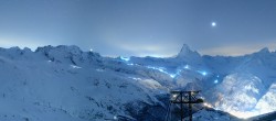 Archived image Webcam Panoramic view from Rothorn 19:00