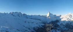 Archived image Webcam Panoramic view from Rothorn 07:00