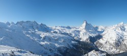 Archived image Webcam Panoramic view from Rothorn 09:00