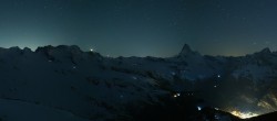 Archiv Foto Webcam Panoramablick vom Rothorn 23:00