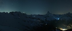 Archiv Foto Webcam Panoramablick vom Rothorn 03:00