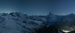 Archiv Foto Webcam Panoramablick vom Rothorn 23:00
