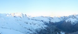 Archiv Foto Webcam Panoramablick vom Rothorn 05:00