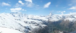 Archiv Foto Webcam Panoramablick vom Rothorn 13:00
