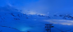 Archived image Webcam Panoramic view from Rothorn 03:00