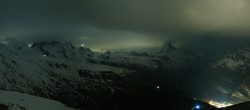 Archiv Foto Webcam Panoramablick vom Rothorn 23:00