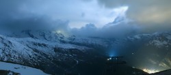 Archiv Foto Webcam Panoramablick vom Rothorn 23:00