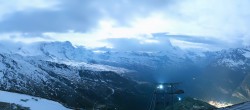 Archiv Foto Webcam Panoramablick vom Rothorn 23:00