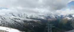 Archived image Webcam Panoramic view from Rothorn 13:00