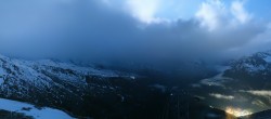 Archiv Foto Webcam Panoramablick vom Rothorn 01:00